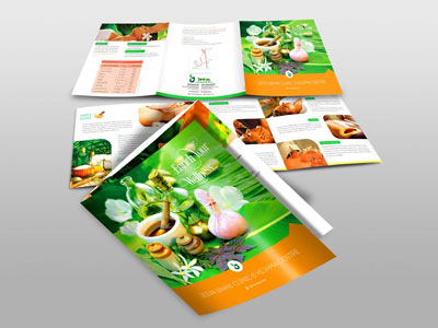 unani brochure design